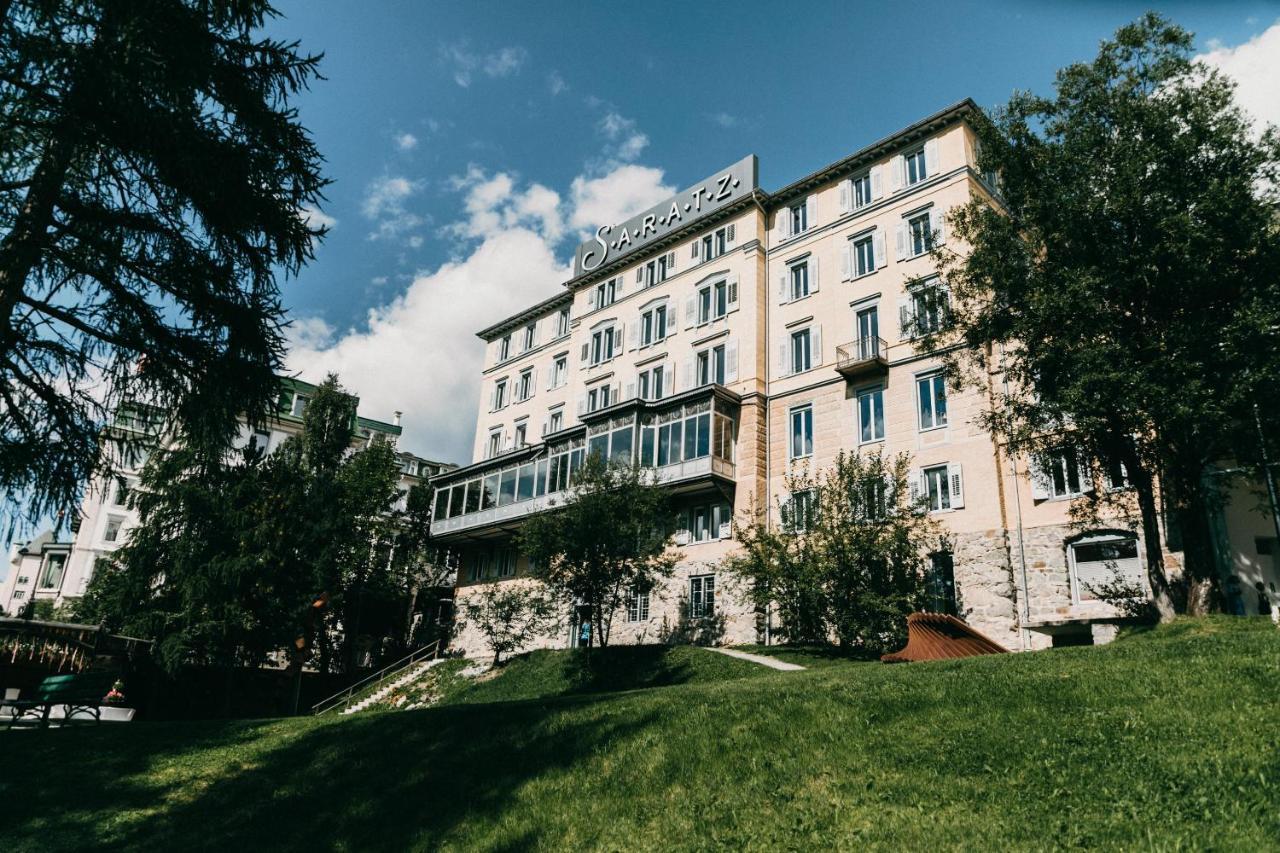 Hotel Saratz Pontresina Kültér fotó