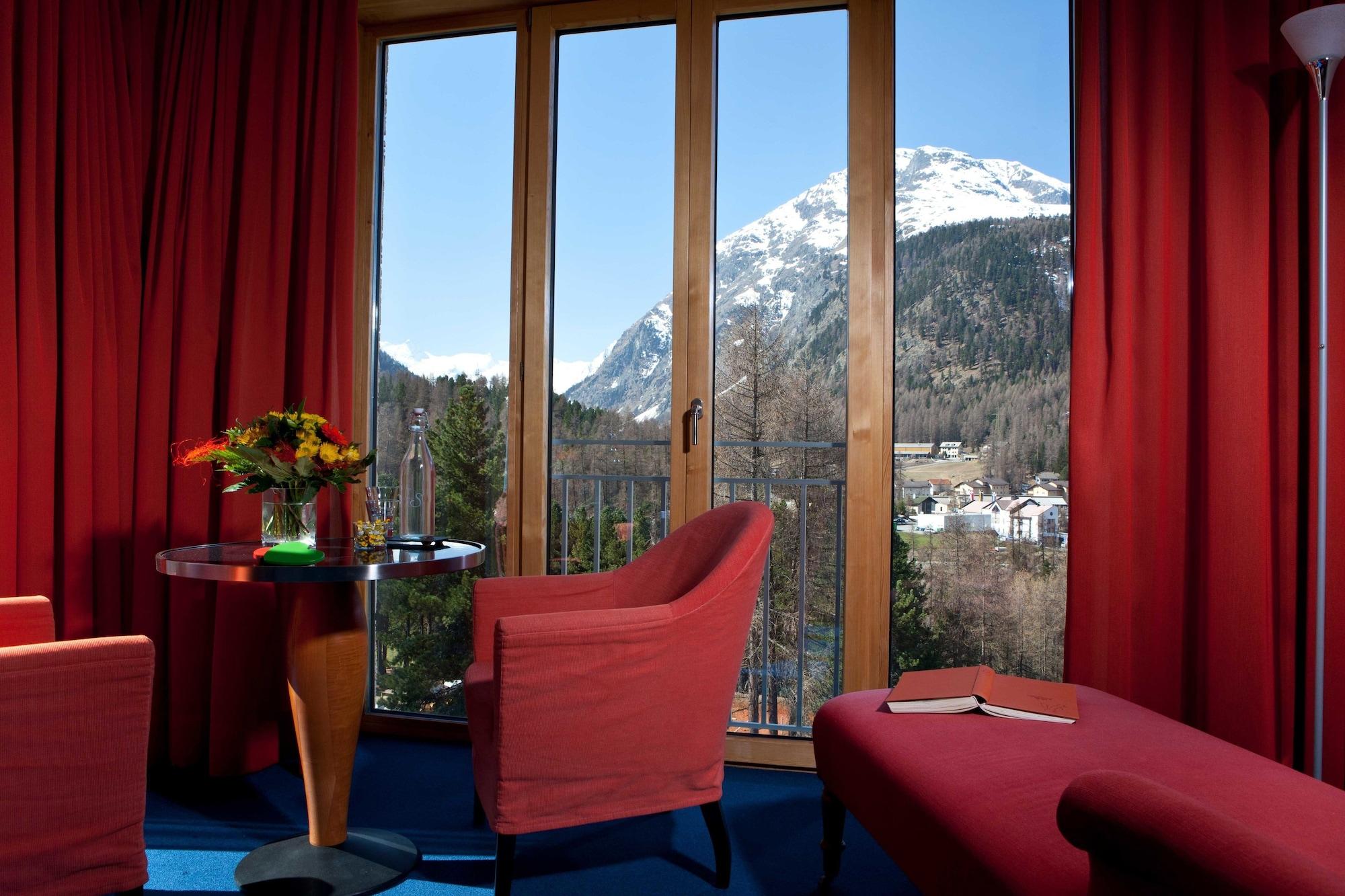 Hotel Saratz Pontresina Kültér fotó