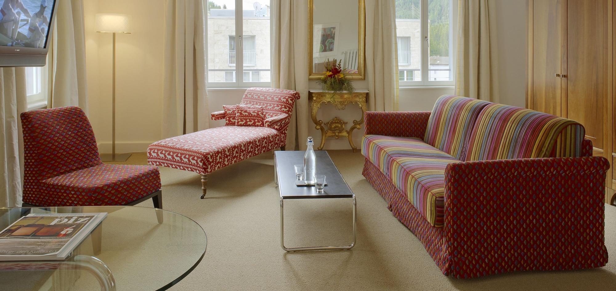 Hotel Saratz Pontresina Kültér fotó