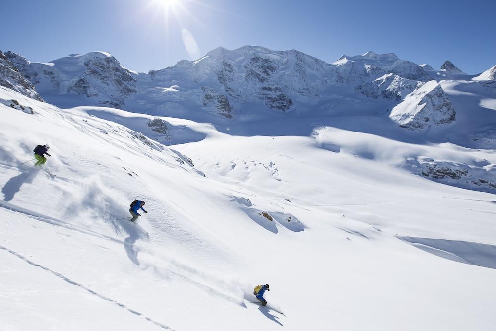 Hotel Saratz Pontresina Kültér fotó