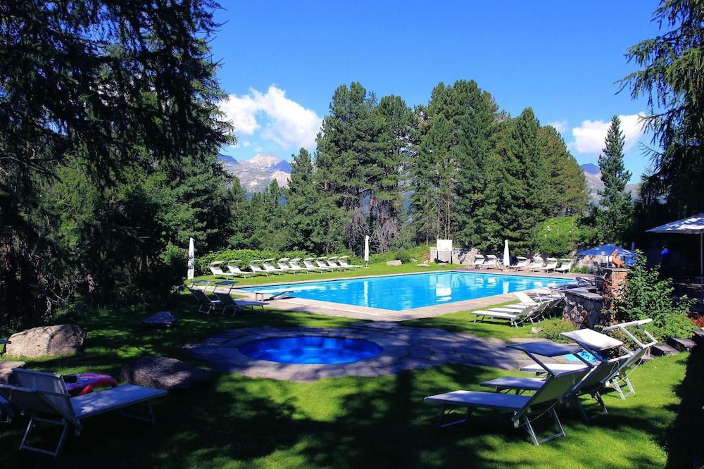 Hotel Saratz Pontresina Kültér fotó