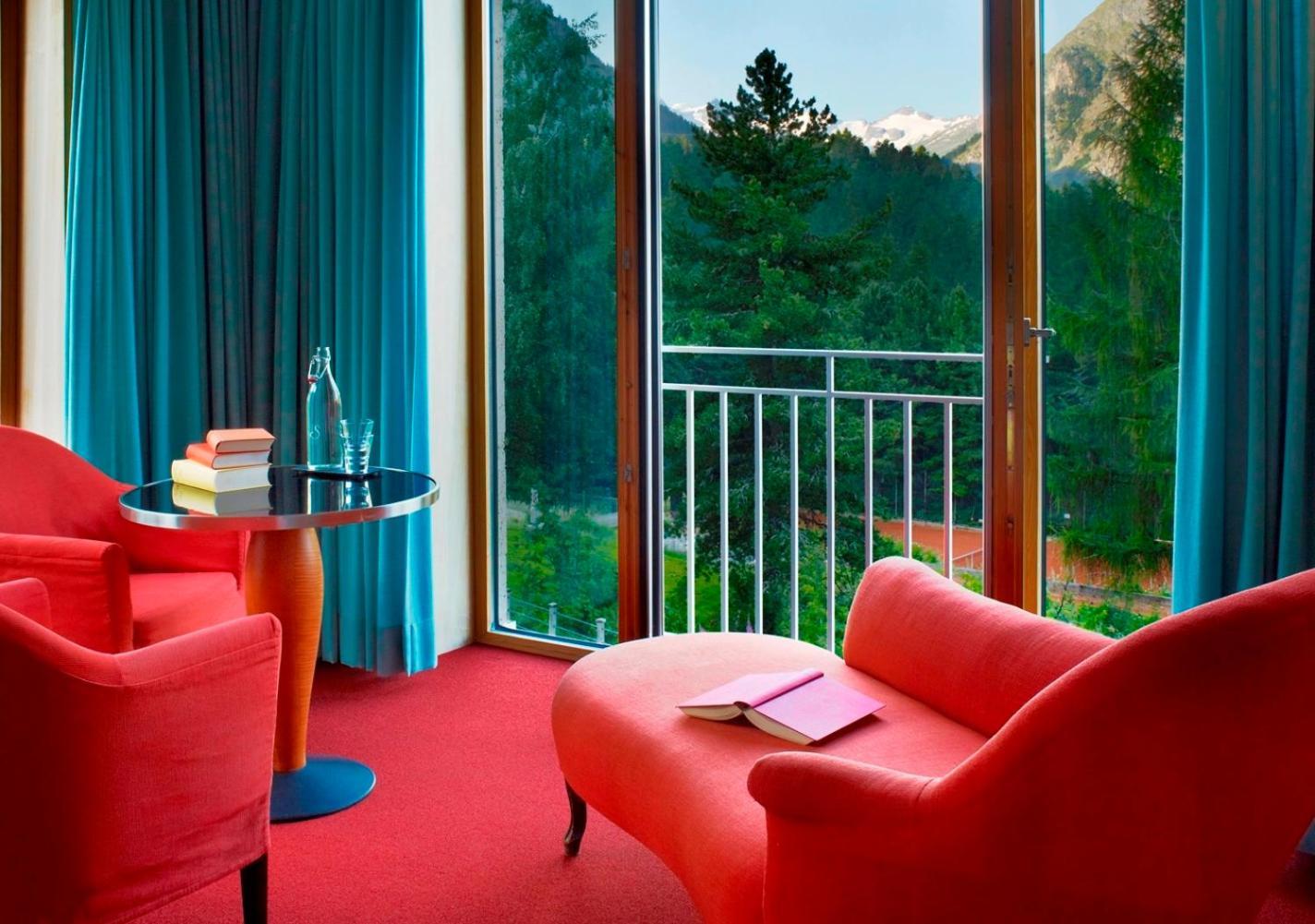 Hotel Saratz Pontresina Kültér fotó