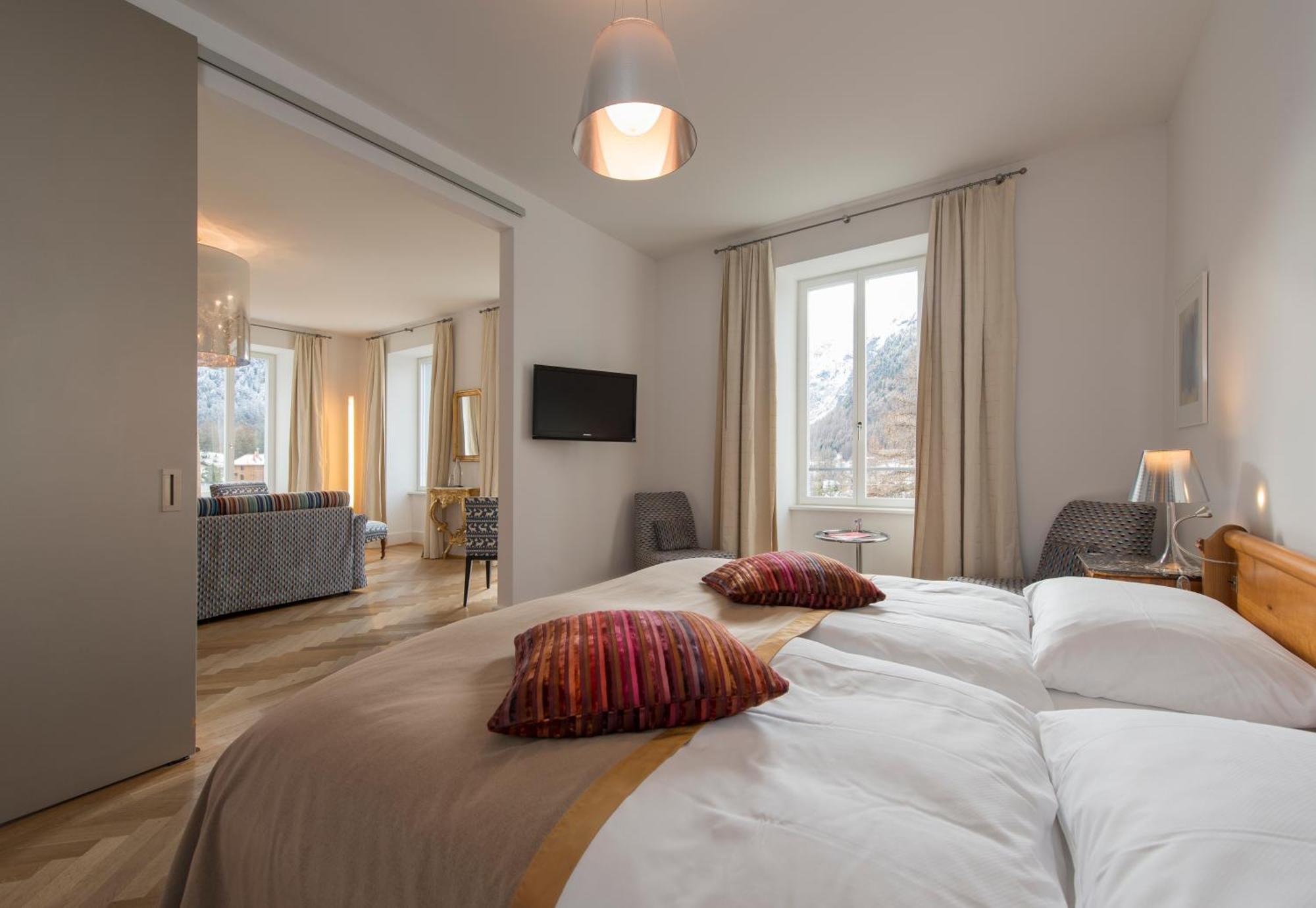 Hotel Saratz Pontresina Kültér fotó