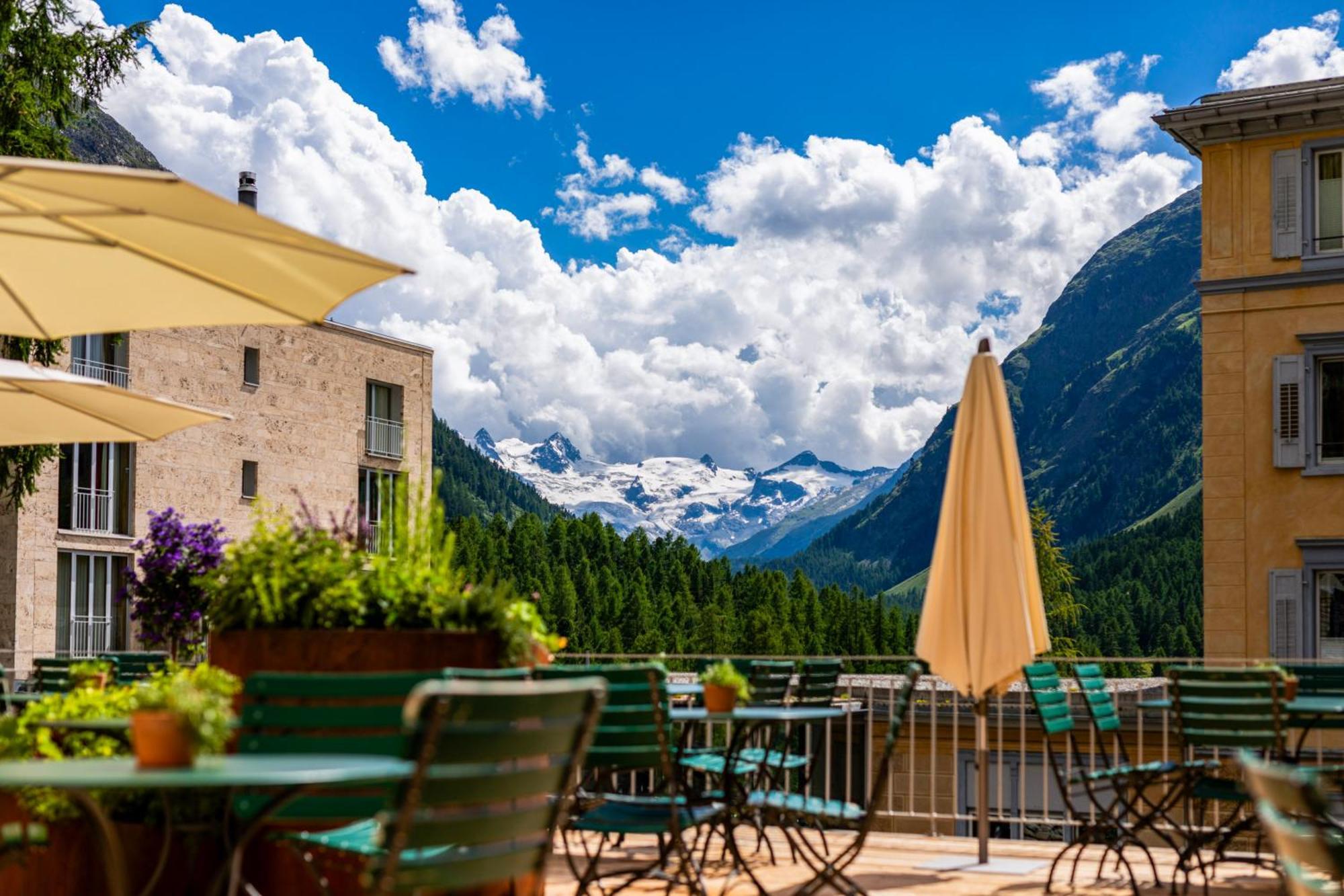 Hotel Saratz Pontresina Kültér fotó