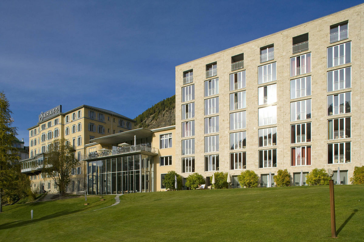 Hotel Saratz Pontresina Kültér fotó